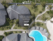 Tablet Screenshot of maweresort.com